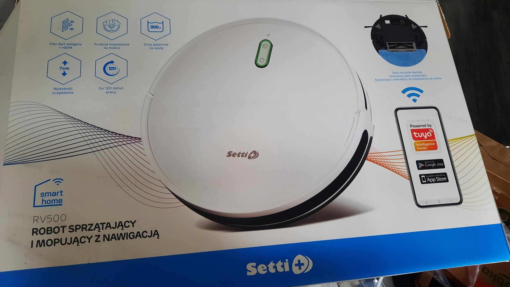 Robot sprzątający Setti+ RV500