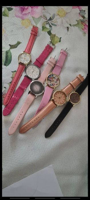 Zestaw zegarków 6 sztuk