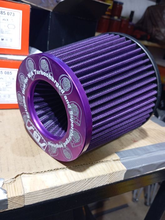 Filtr powietrza stożkowy RBS Technology 125 / 76mm 3"