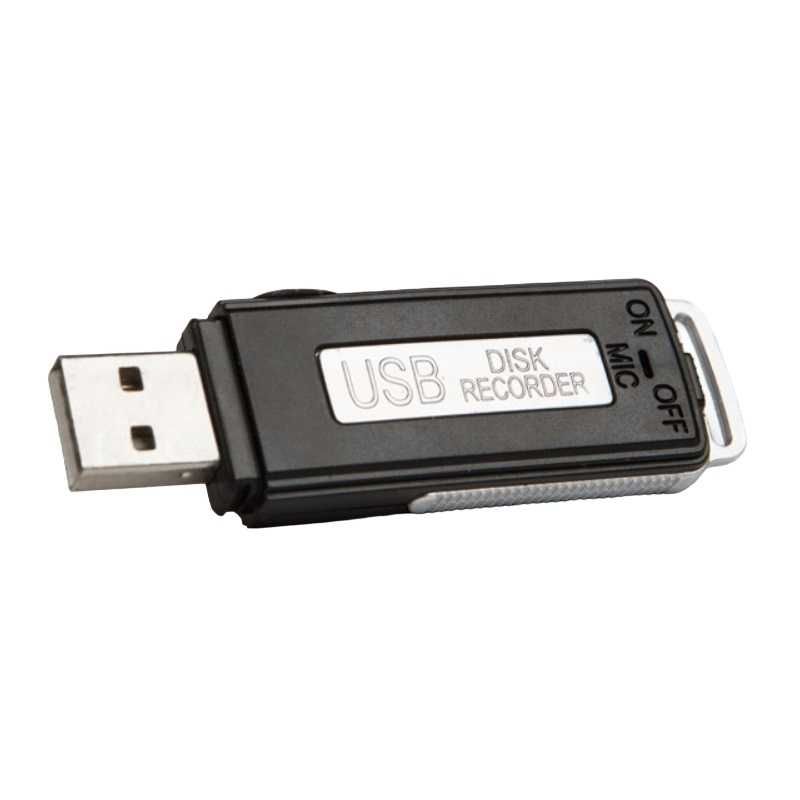 Dyskretny Mini Dyktafon Ukryty Pendrive Podsłuch Szpiegowski 8GB