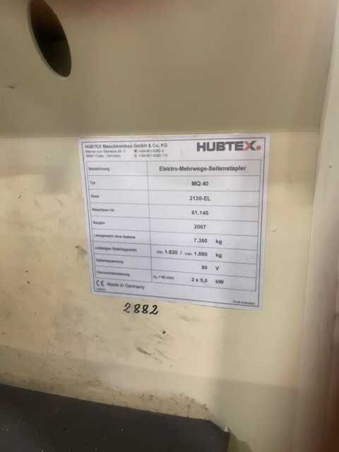 Wózek widłowy boczny czterokierunkowy HUBTEX MQ40