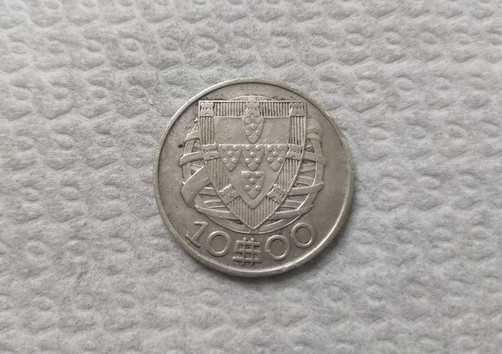 Moeda de 10$ 1937 - Excelente Estado Difícil