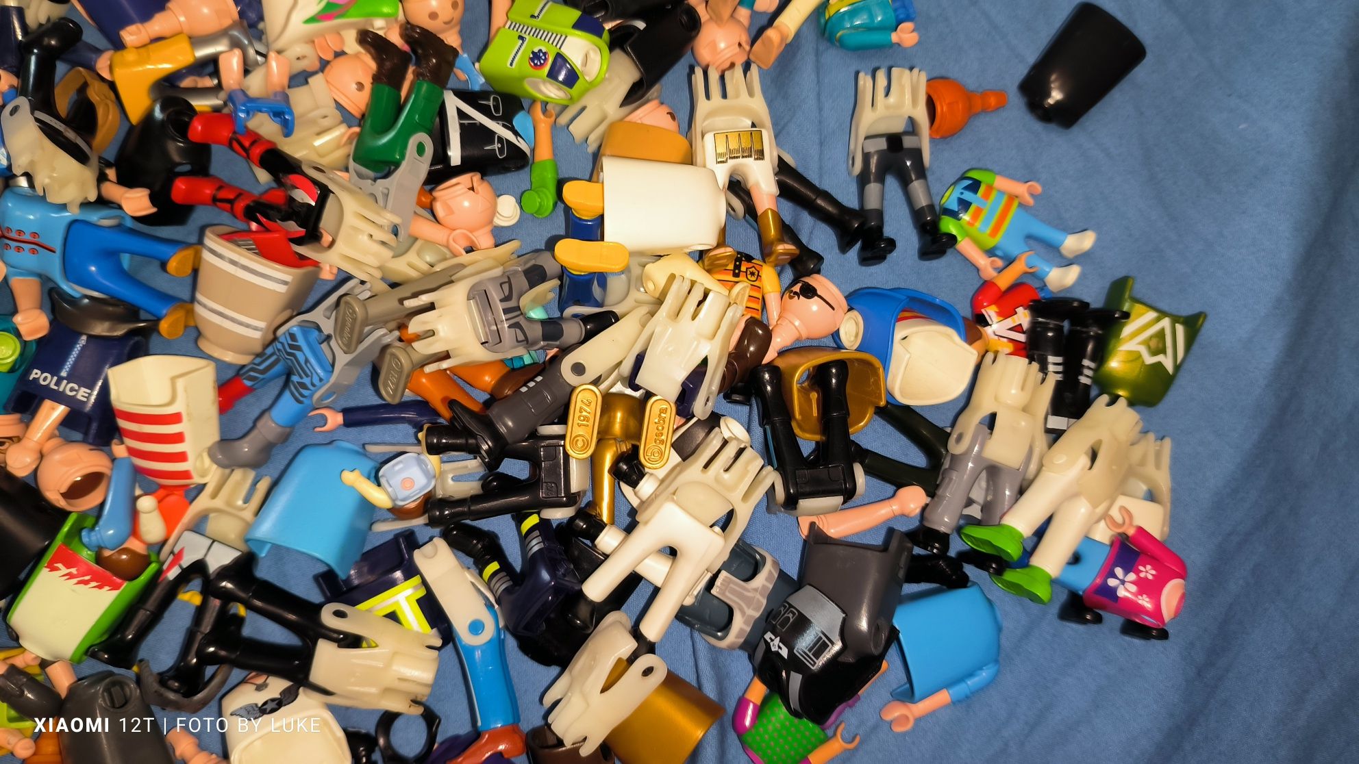 Playmobil elementy ludzików części głowa ręce nogi