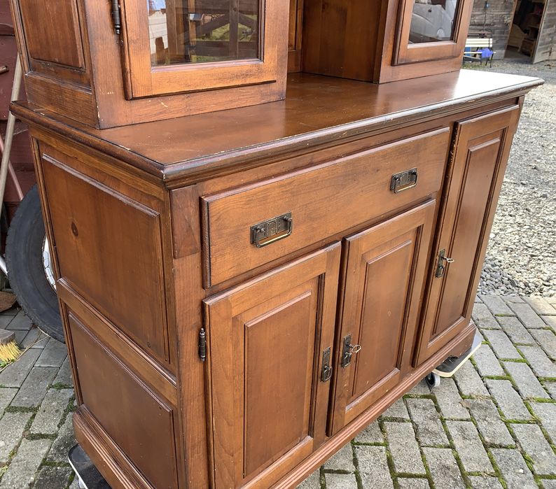 Kredens drewniany sosnowy 126 cm