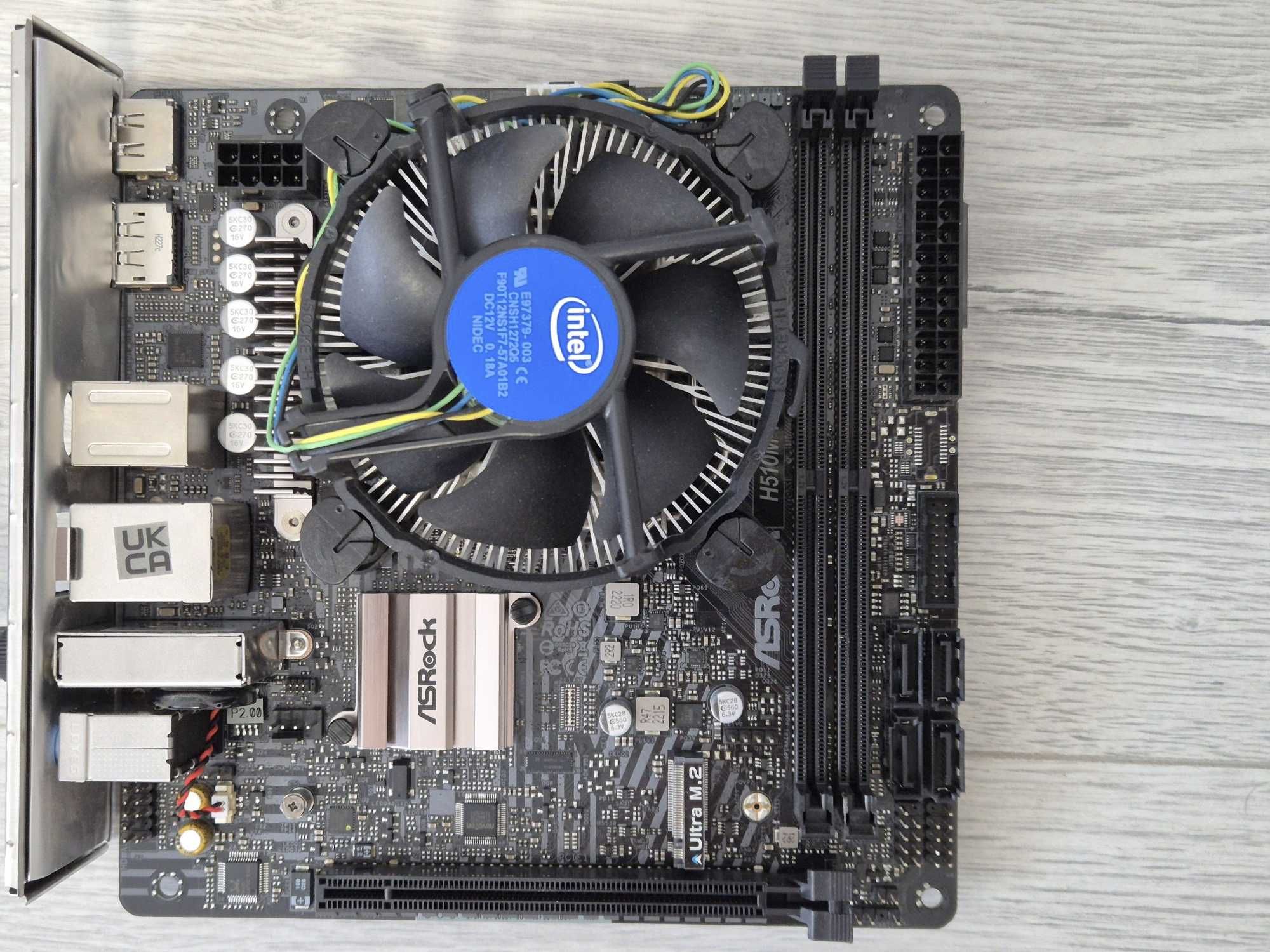 mini-ITX сет Intel Core i5-10500T з графікою + ASRock Wi-Fi. Trade-in