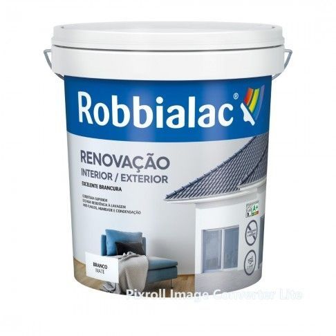 Tinta ROBBIALAC

Tinta Renovação Anti Fungos Branca 15L

Tinta Renovaç