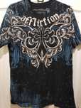 Винтажная футболка Affliction, USA, размер М/2 XL-наш 48-50/54-56