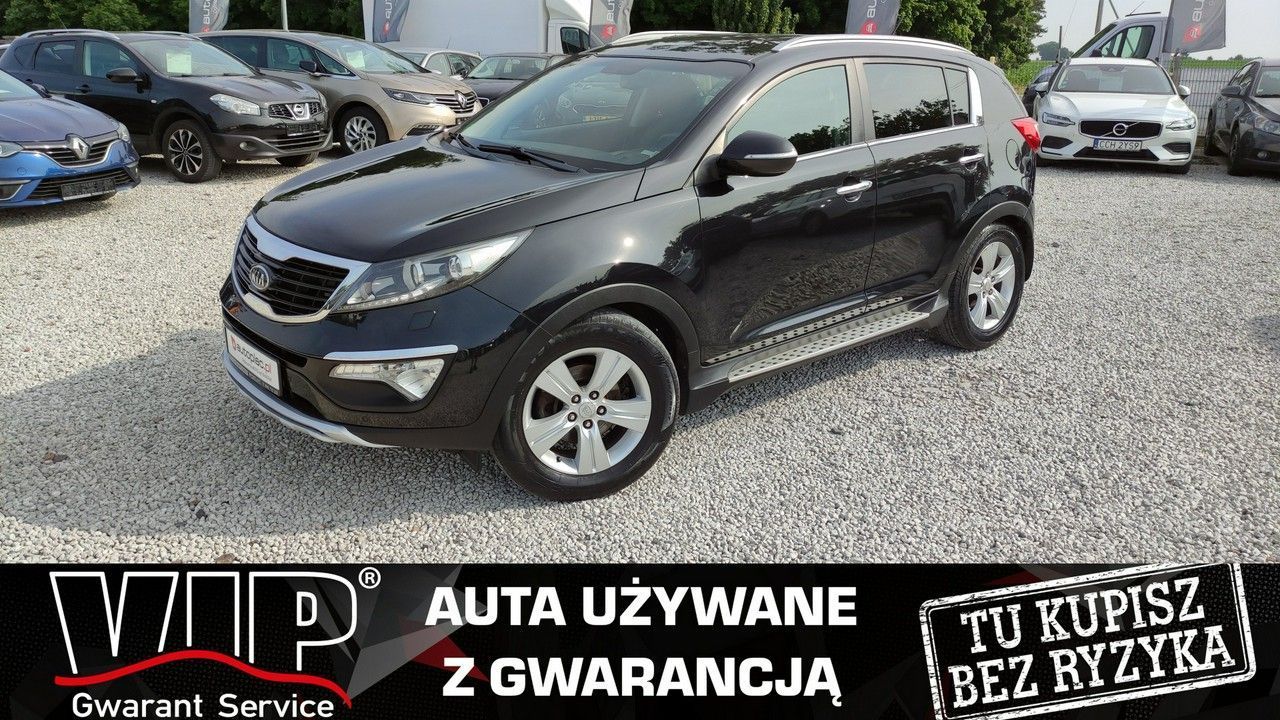 Kia Sportage 1.7 CRDI 115 kM Led Klima Grzane Fotele Tył i Przód Serwis GWARANCJA