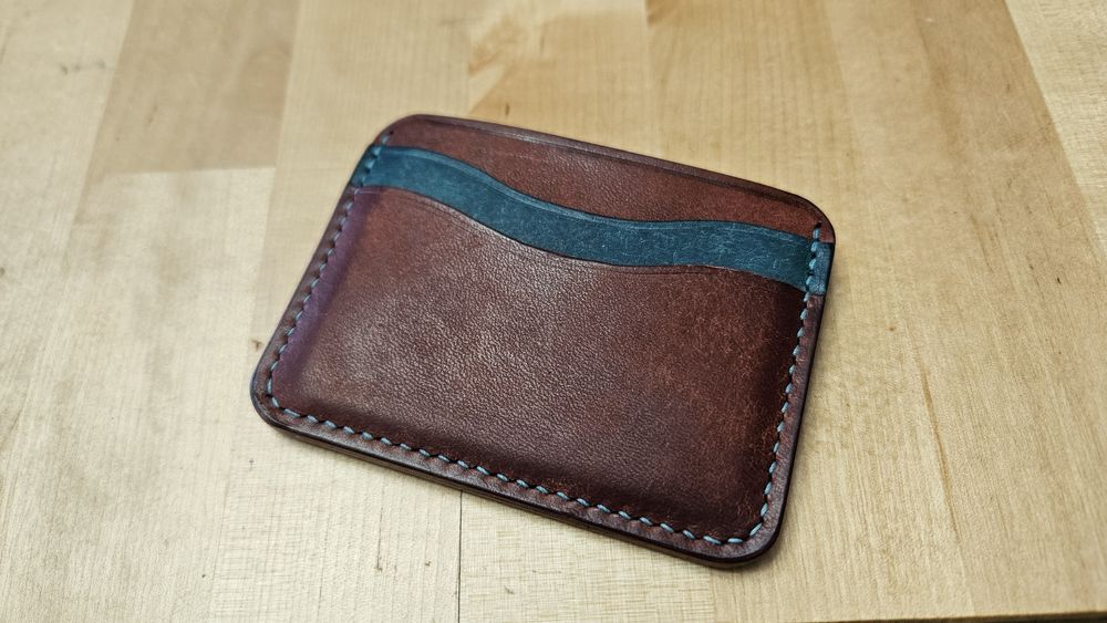 Borubar Skóroszyj - klasyczny cardholder / mini portfel