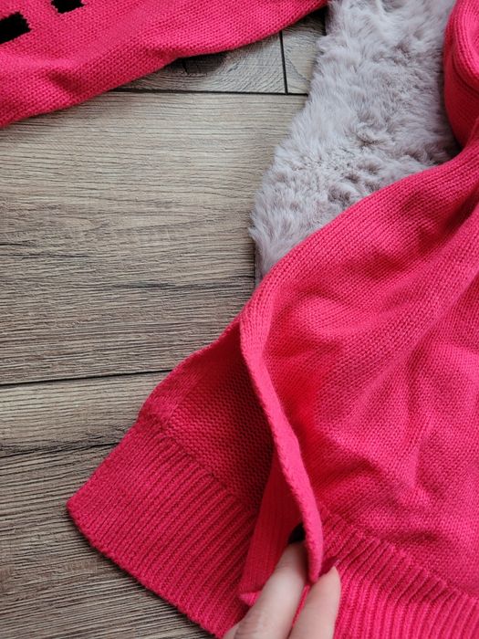 Sweter sweterek Guess xs cukierkowy róż