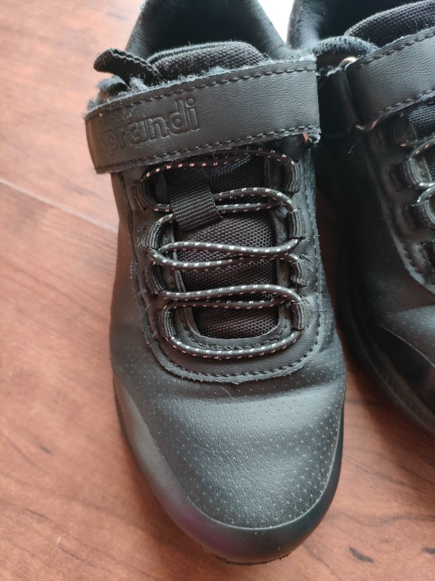 Czarne adidasy 31 Sprandi na rzepy