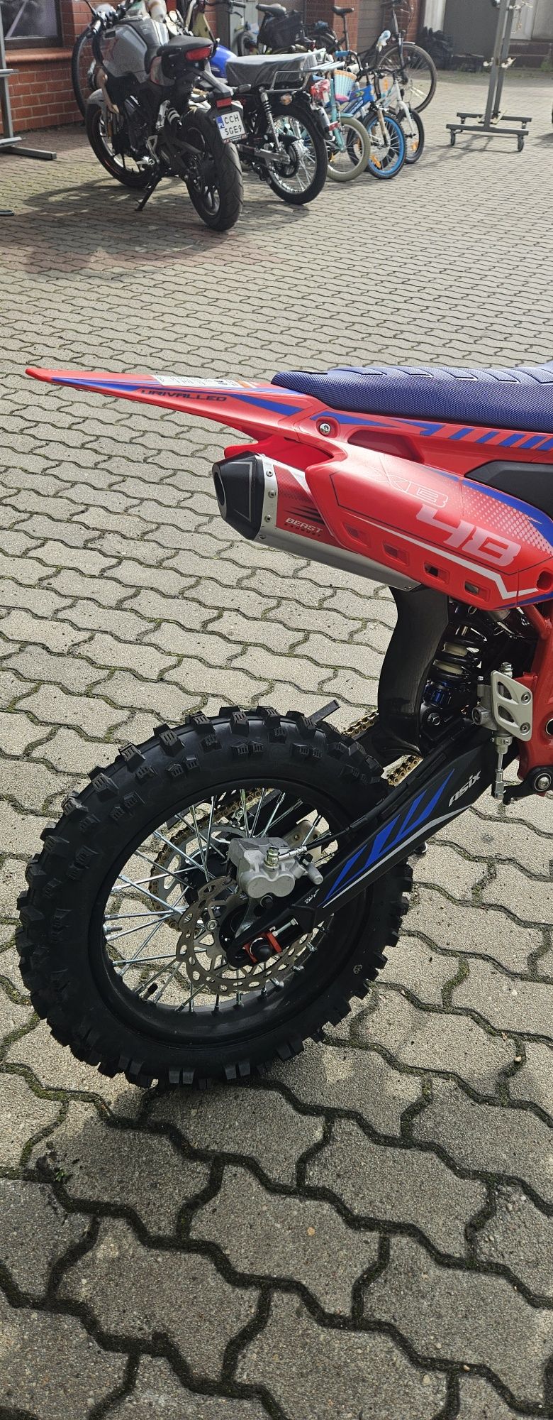 Cross Kross Asix 125cc 4 biegi kola 17 cali  Kayo YZF