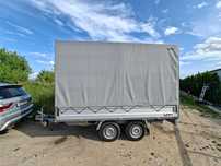 Niewiadów BR202a Lider Trailers Najazdy  2018/2019 Jak NOWA  Przejechane ok 200km  Minikoparka Najazdy