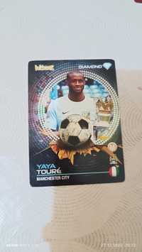 Karta diamond Kickerz 2014 Yaya Toure Manchester City