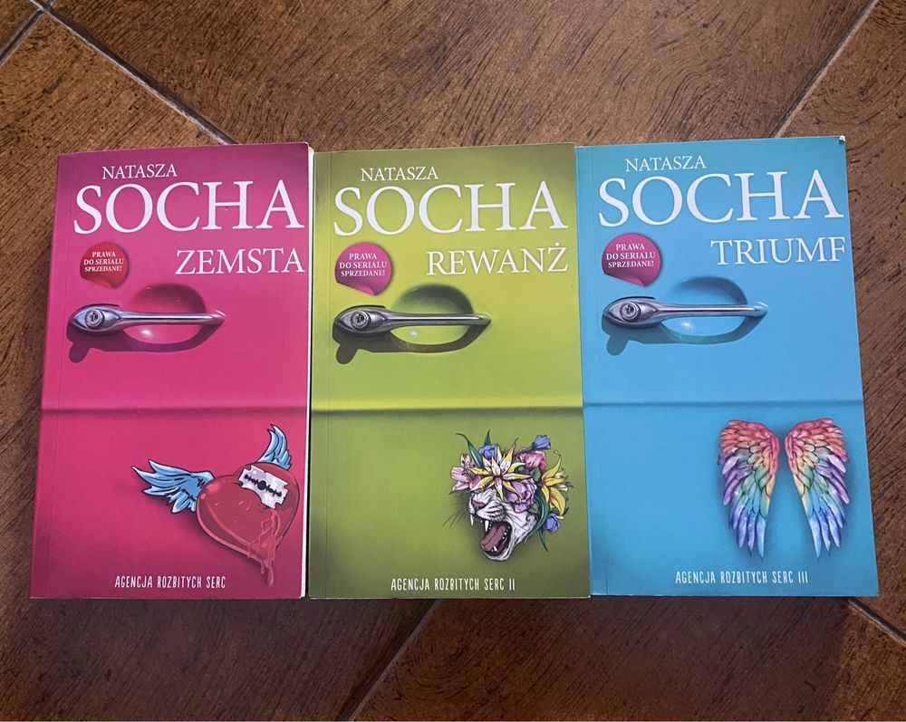 Natasza Socha Zestaw Seria Zemsta Rewanż Triumf