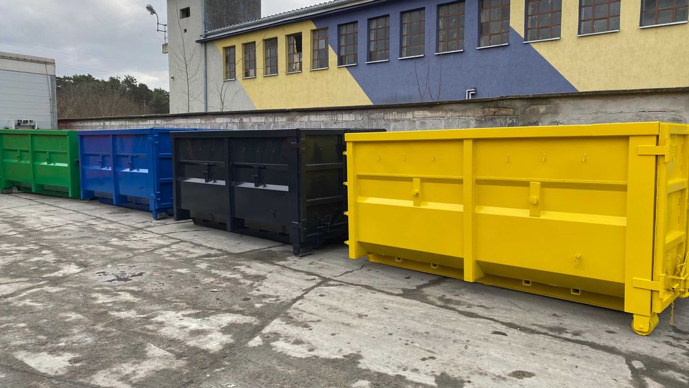 Kontener KP10 3500x1800x1600 ZŁOM, GRUZ,ODPADY