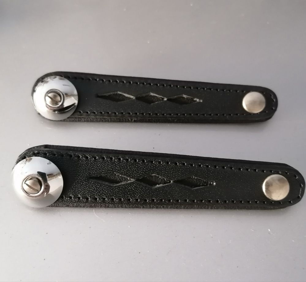 2 Correias NOVAS com fecho para fole acordeao concertina varias cores