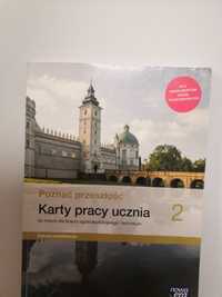 Poznać przeszłość 2 klasa Karty pracy ucznia ćwiczenia Liceum STAN CEL