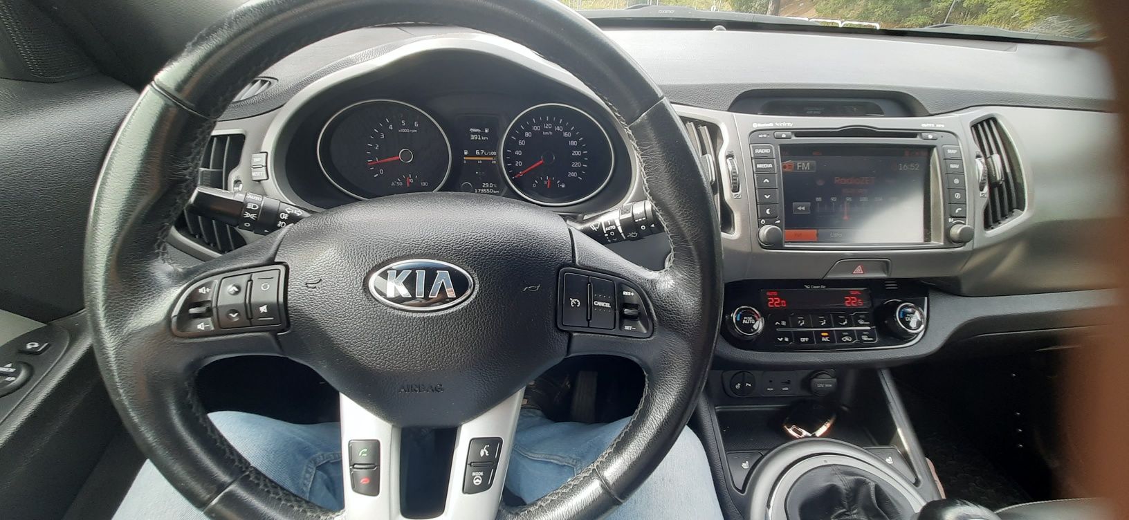 Kia Sportage III 2014, 1.7 GDI, polift, najbogatsza wersja,osoba prywa