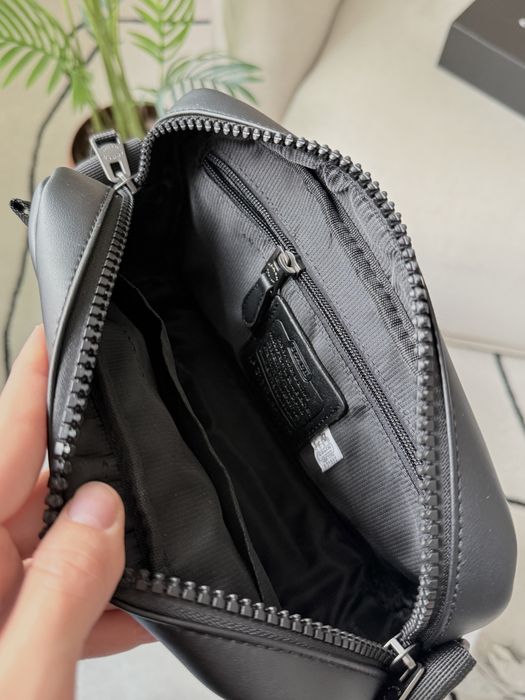 Мужская сумка барсетка Coach чоловіча сумка клатч через плече месендже