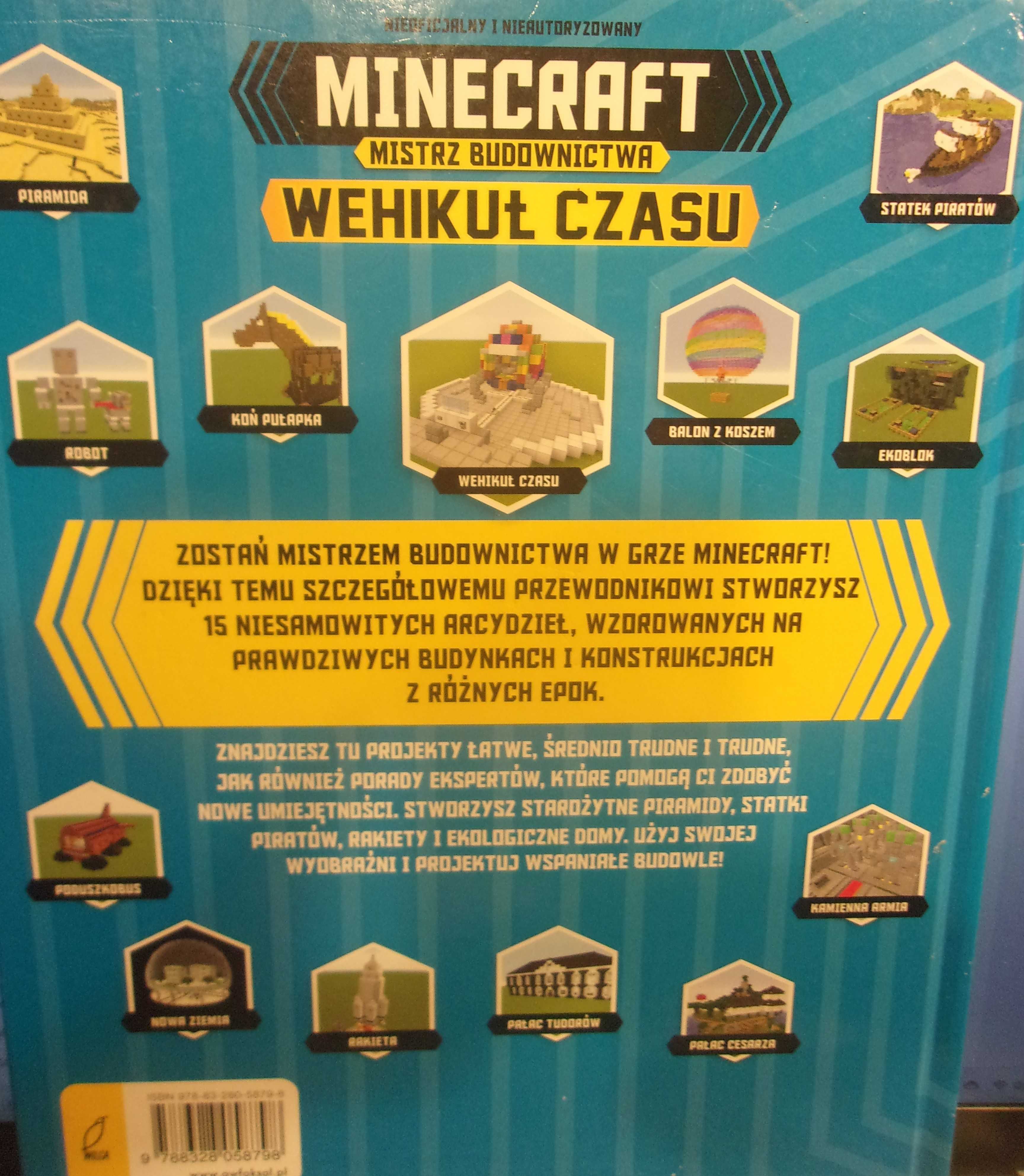 Minecraft Wehikuł czasu - książka