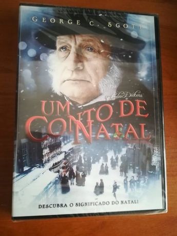 DVD Filme "Um Conto de Natal" George C. Scott (NOVO SELADO)