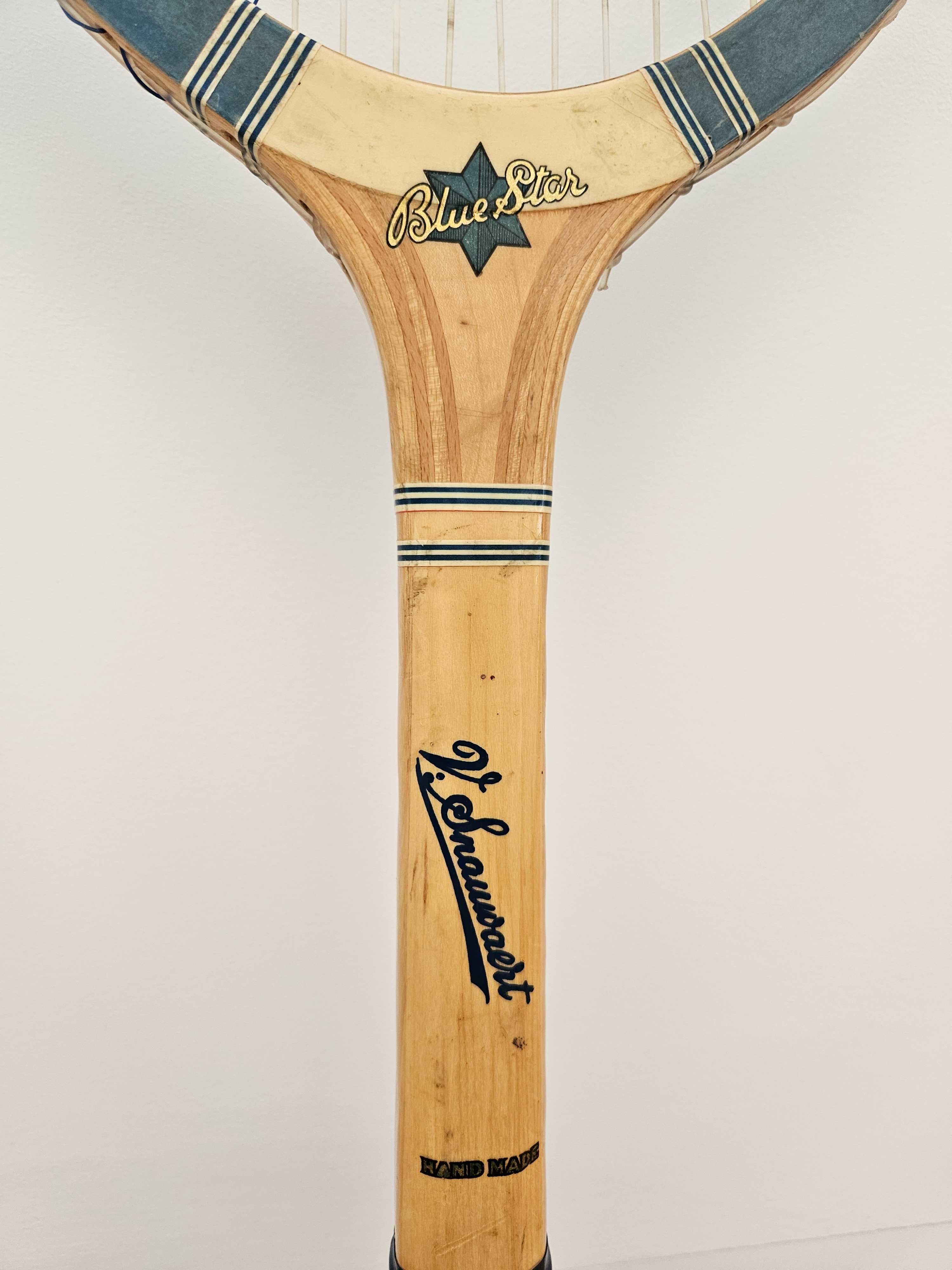 Raquetes Ténis e Squash Vintage - Dunlop, Snauwaert (3 uni)