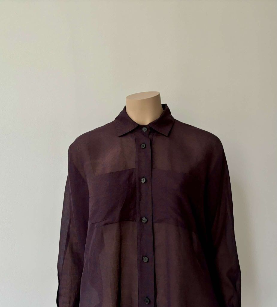 Billy Reid jedwabna koszula oversize damska  XS/M
30%Jedwab 
Rozmiar X