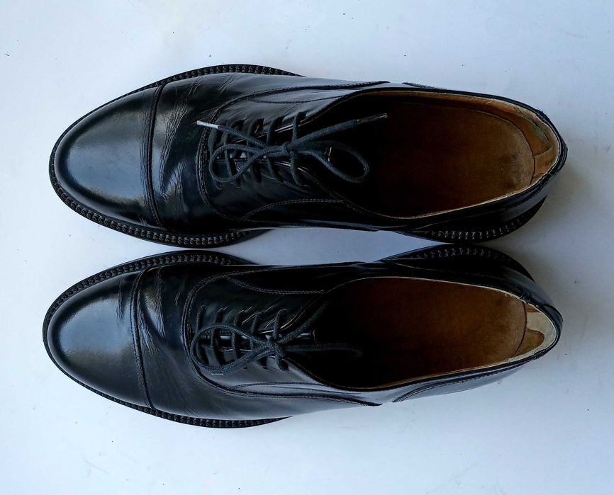 Кожаные туфли оксфорды 42 р