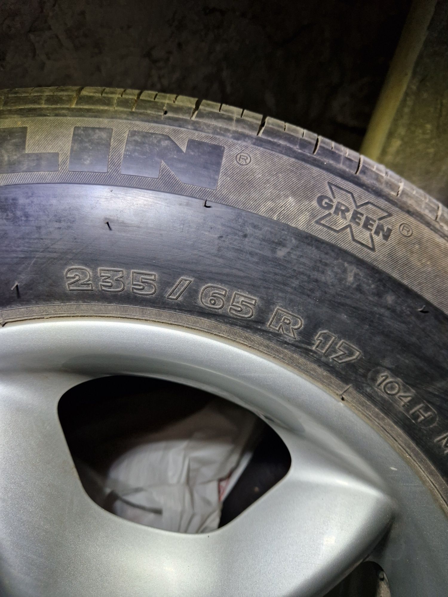 Колесо r17 235/65 bmw x5 57 стиль запасное запаска бмв 5х120