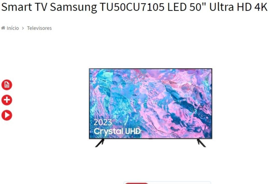 Smart TV Samsung Nova