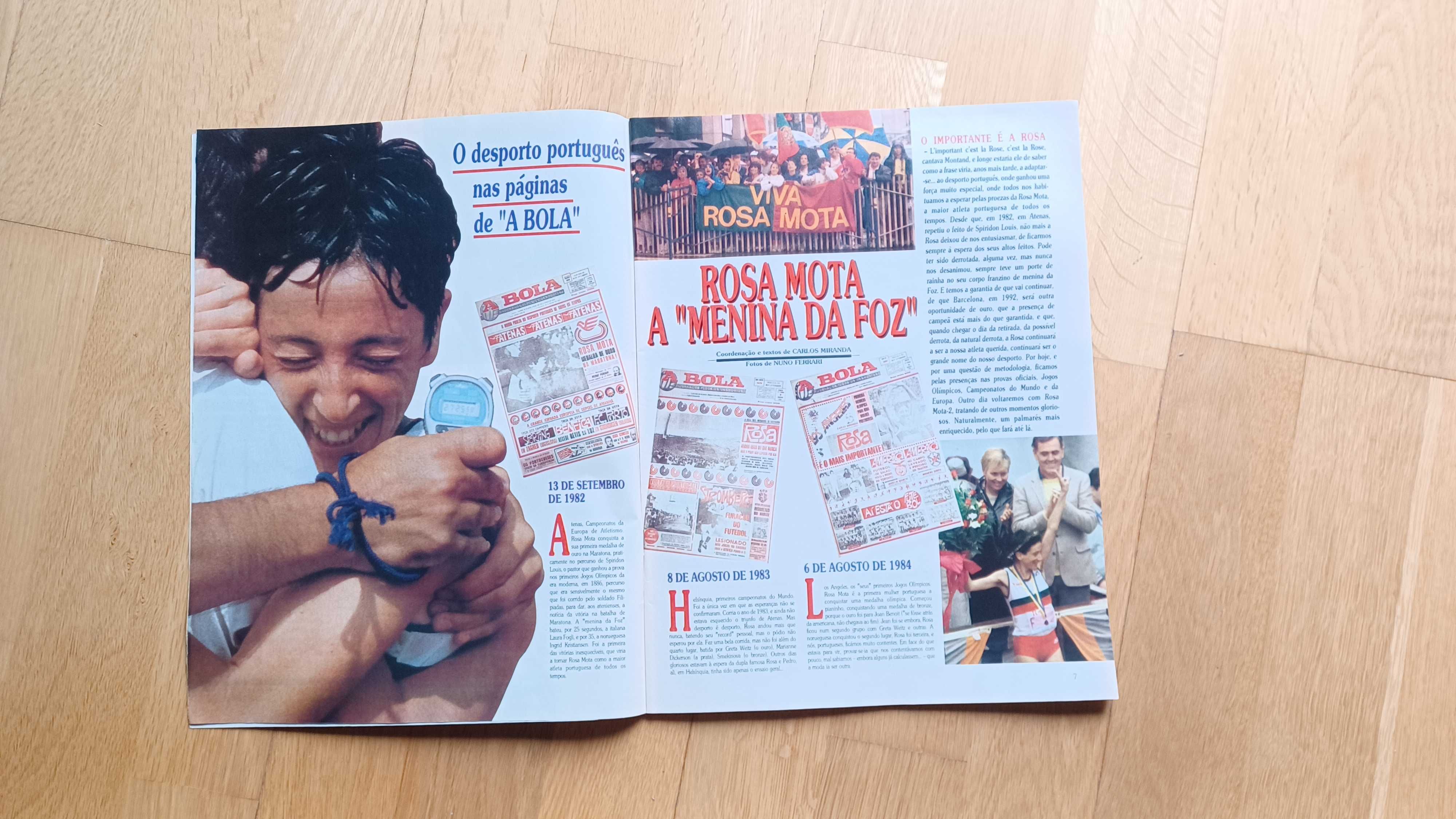 Revista "A Bola" - janeiro de 1991