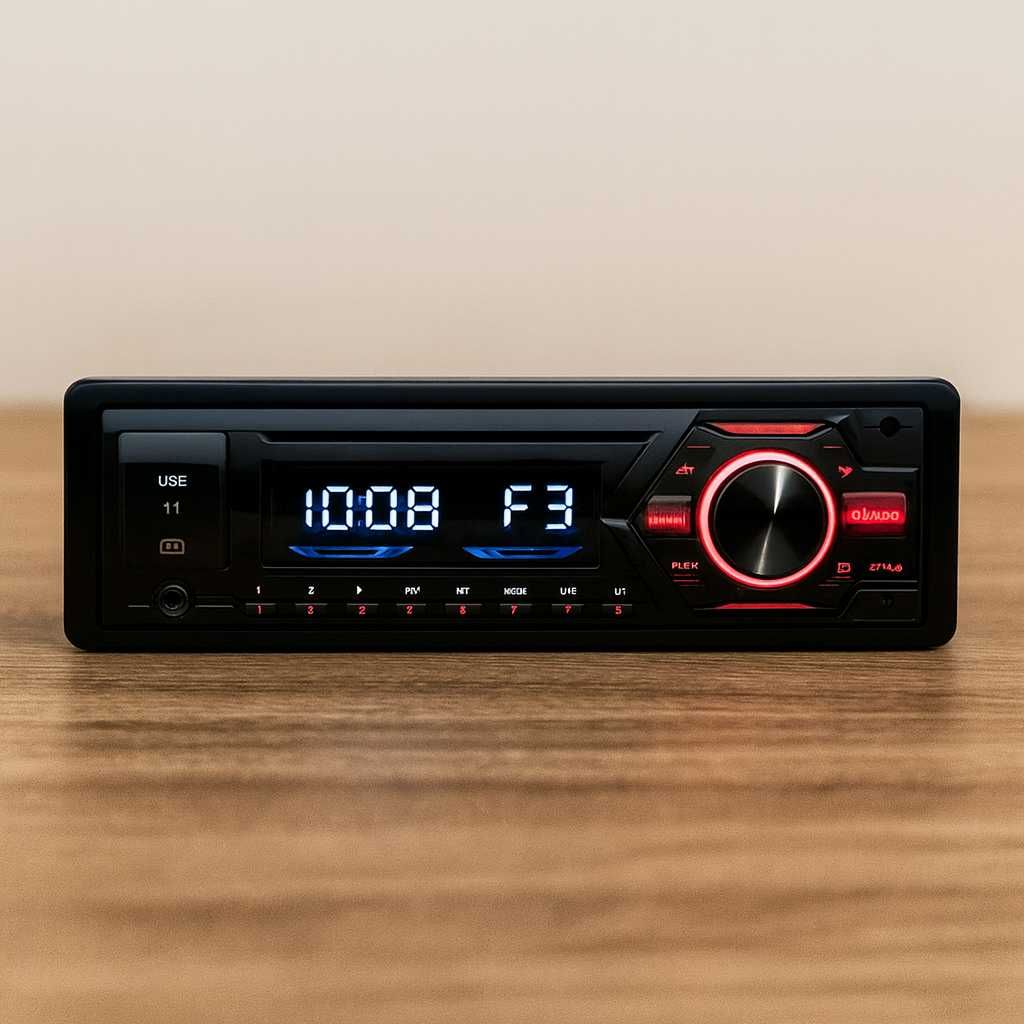 Radio Samochodowe Radioodtwarzacz BLUETOOTH 4x50W USB MP3 AUX SD RDS
