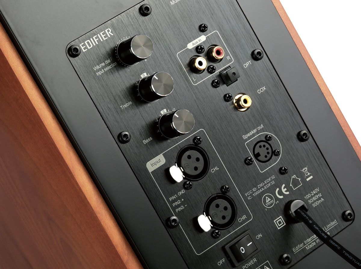 Colunas hi-res - aptx hd edifier