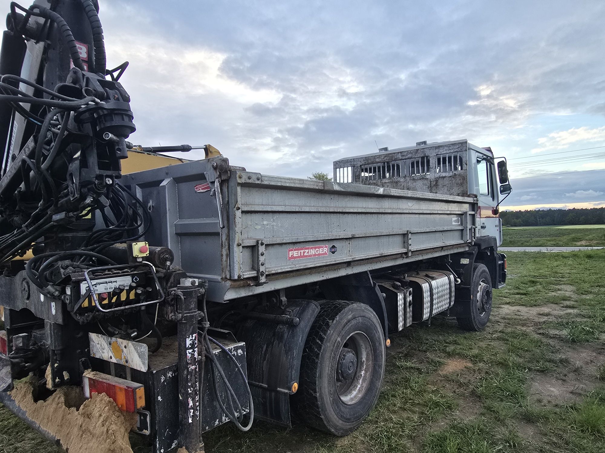 Man f90  silnik 272 wywrotka hds