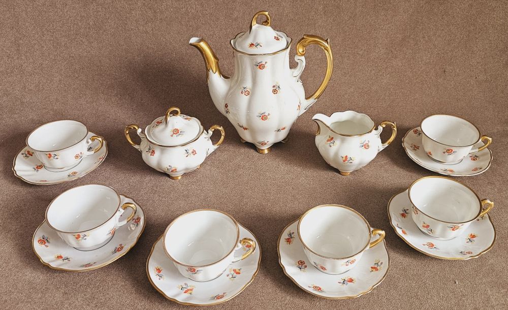 Przedwojenny serwis kawowy, Ćmielów, Fason 520