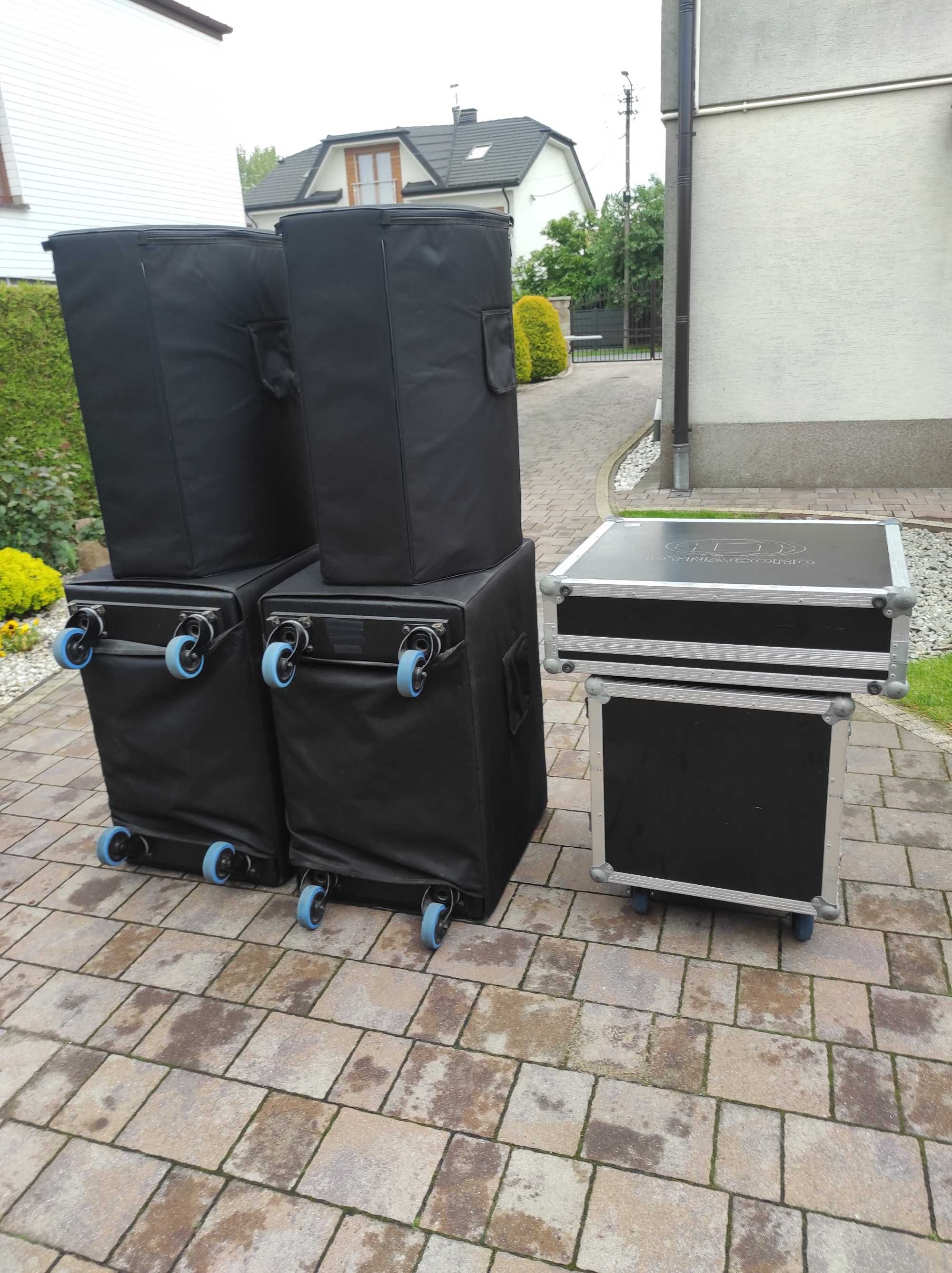 Kolumny Dynacord VL 152/ Sub18 i ElectroVoice/ Dynacord CMS/ DSP600