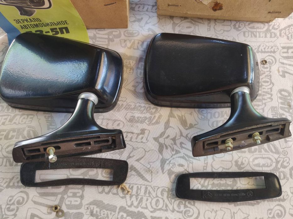 Зеркало автомобильное АЗ-5П СССР новое!