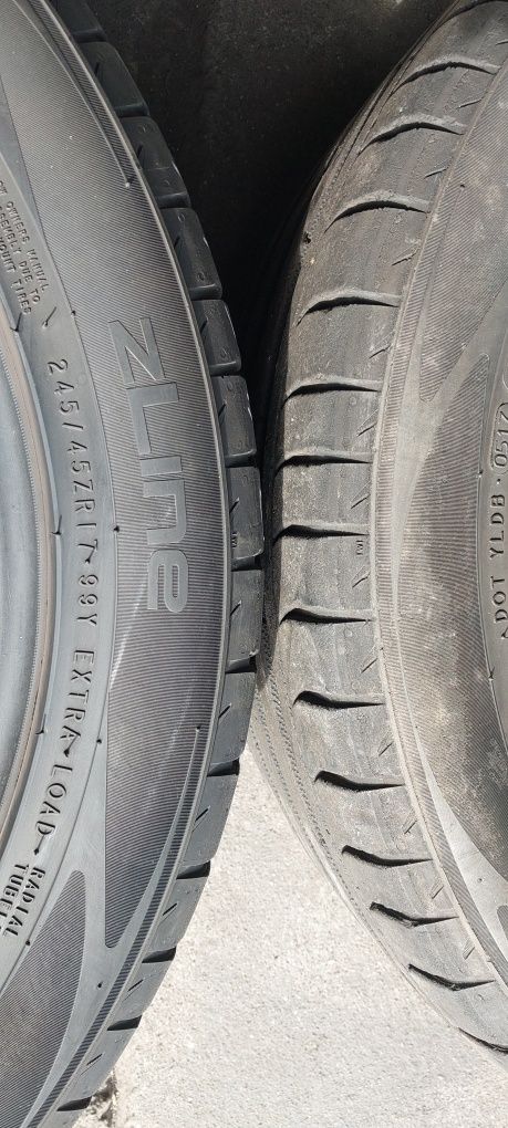 Opony letnie Hankook, Nokian 245/45R17