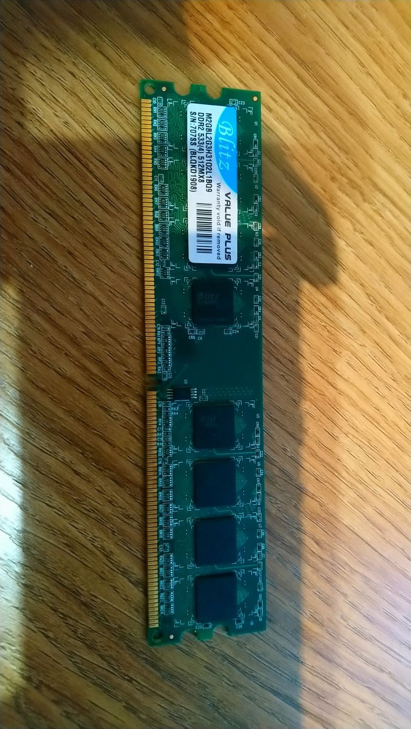 512mb RAM DDR2  533mhz