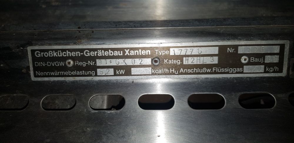 Газовий гриль плита  работает от балона