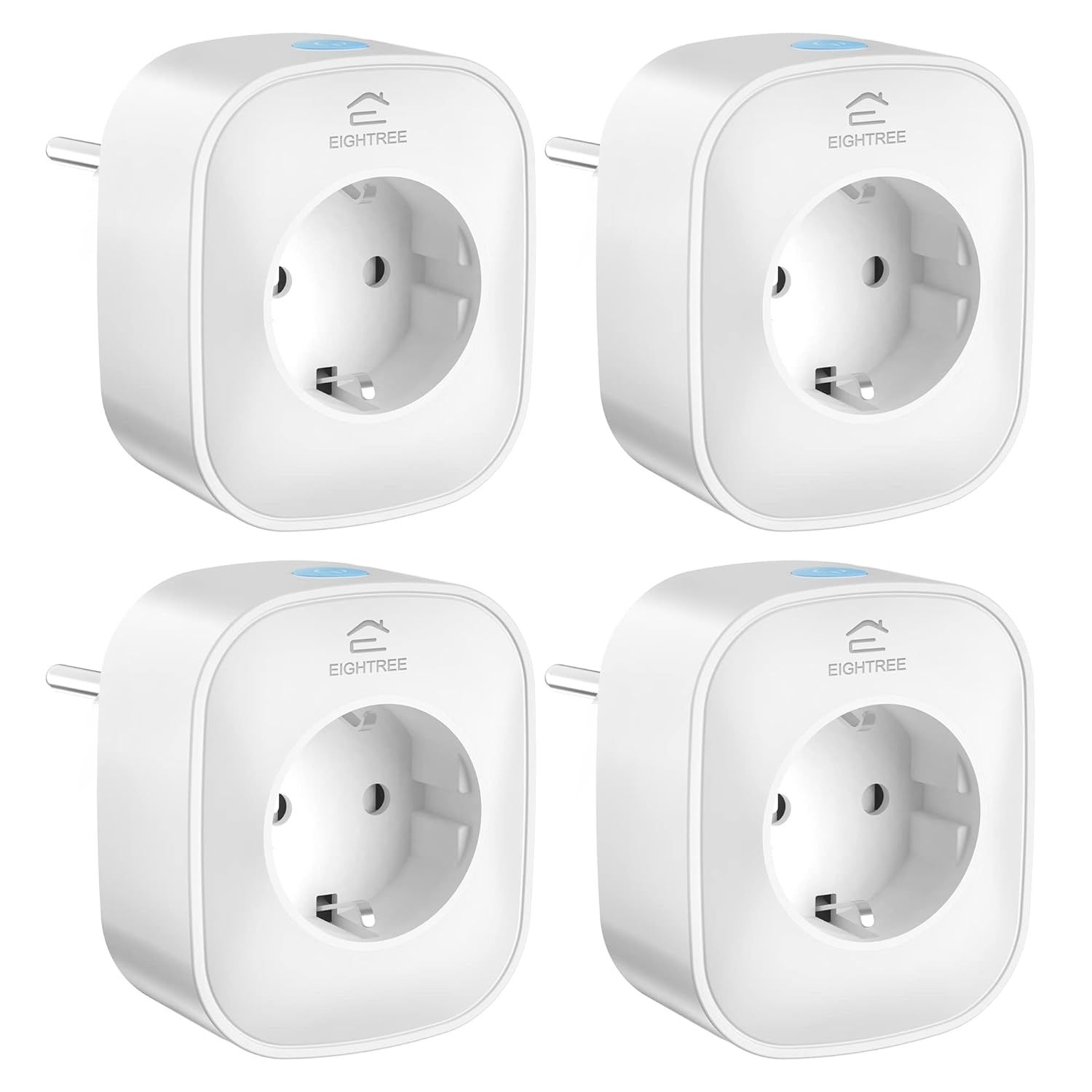Inteligentne gniazdko sterowane Wi-Fi ET22 zestaw 4 szt aplikacja