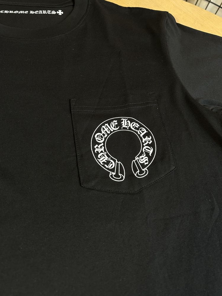 Chrome Hearts Black Logo T-Shirt оригинал футболка СН