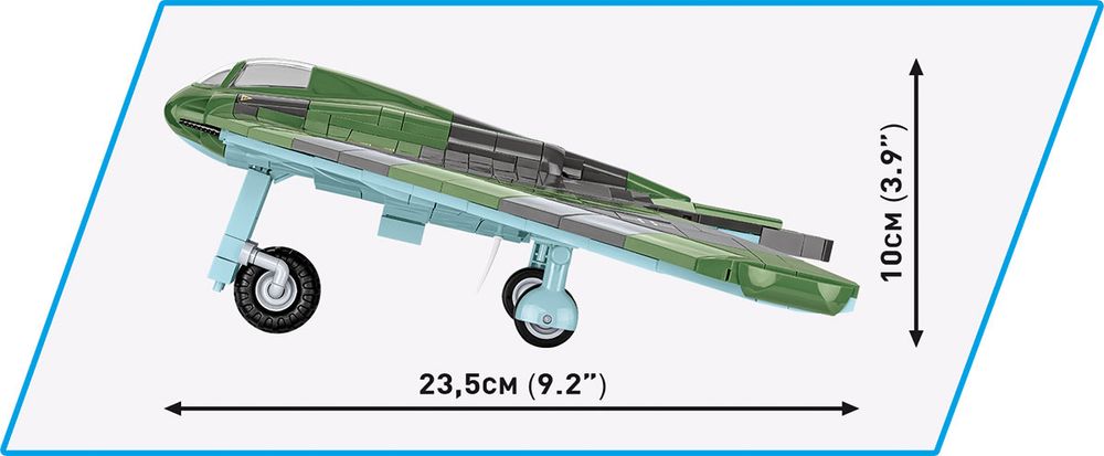 Klocki Cobi 5757 Samolot Horten Ho 229 Gotha Go Figurka Pilota 953 El.