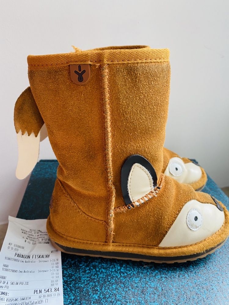 Buty zimowe EMU Australia Fox na baranku 25/26