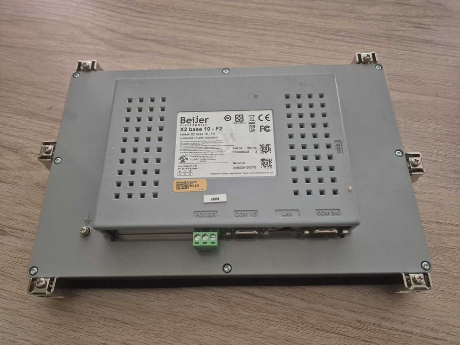 Painel HMI Beijer Electronics X2 Base 10 v2 HMI de 10,1 en, TFT/LCD