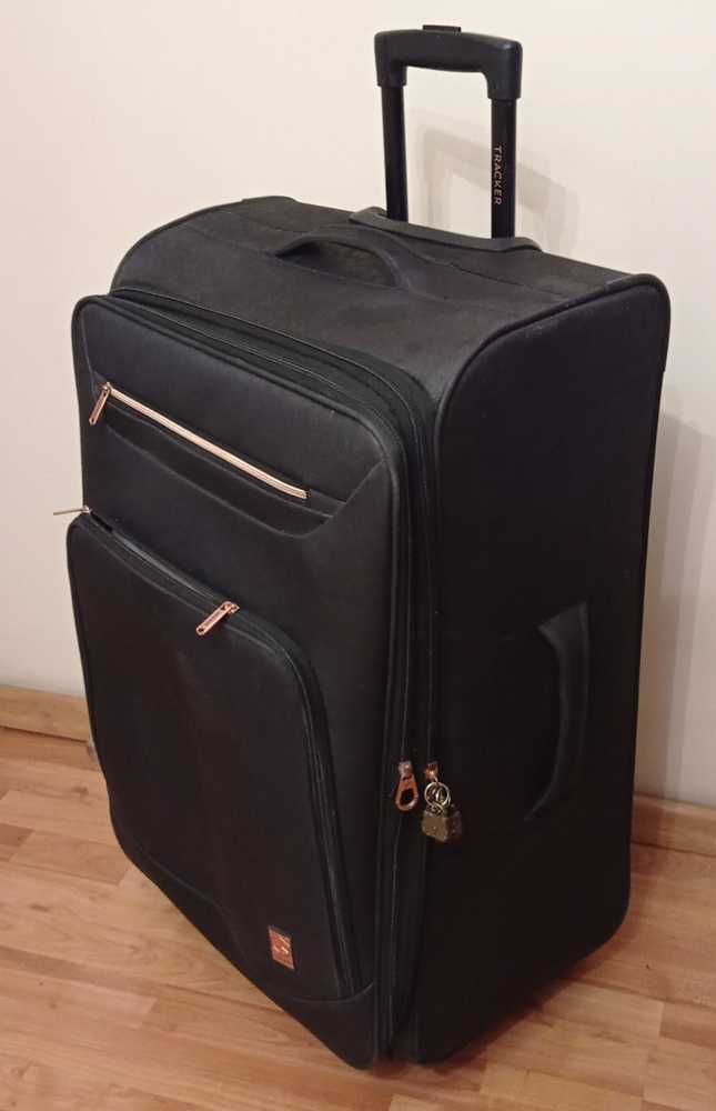 DUŻA pojemna walizka TRACKER XL na kołach 78x46x33 cm