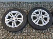 Koła alufelgi całoroczne -4x100 -Opel 185/60/15- Hankook