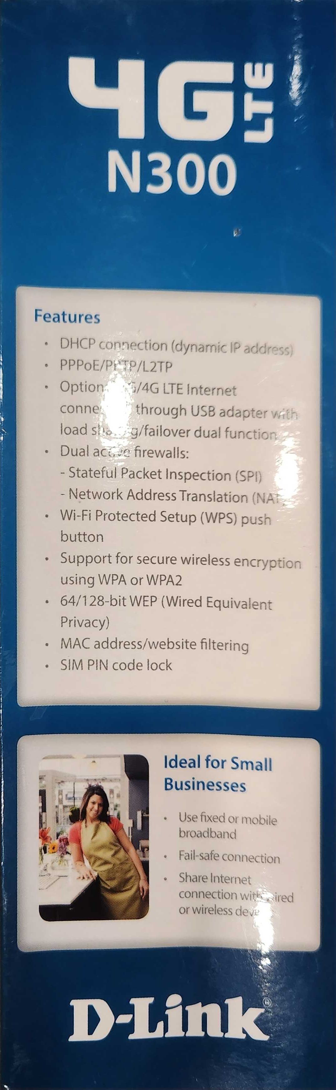 D-Link N300 DWR-116 router z modemem