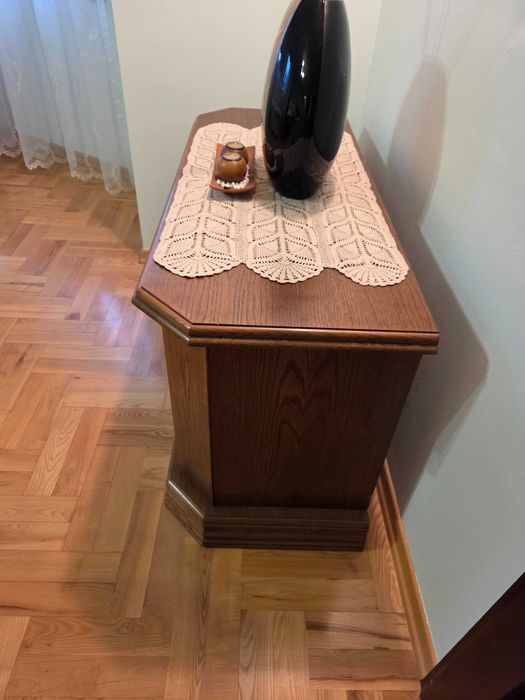 Dębowa szafka komoda pod telewizor rtv